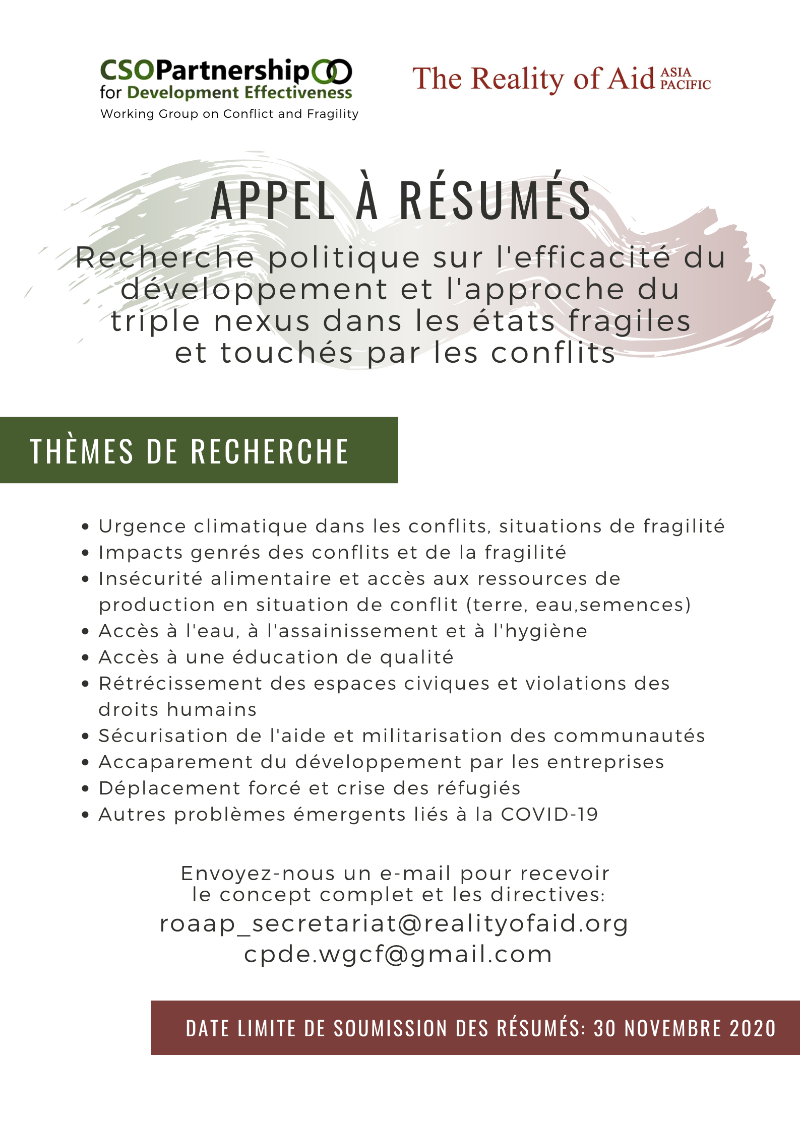 Call4Abstract (FR)