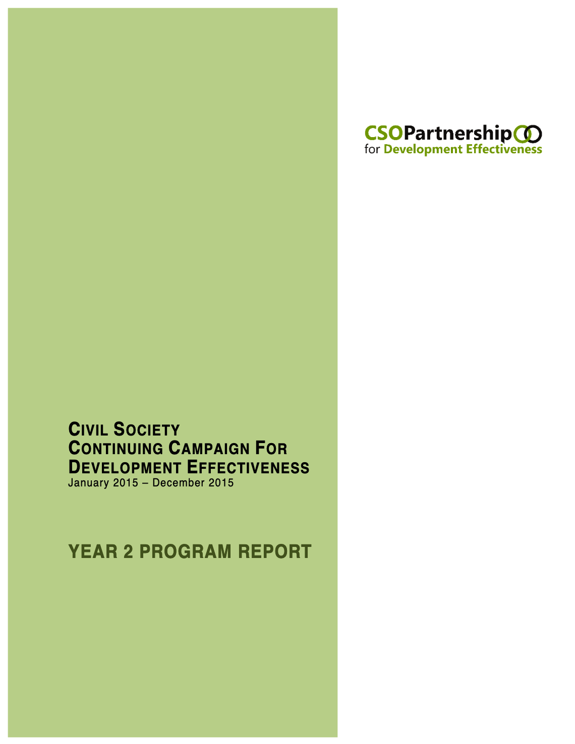 CPDE Year 2 Program Report