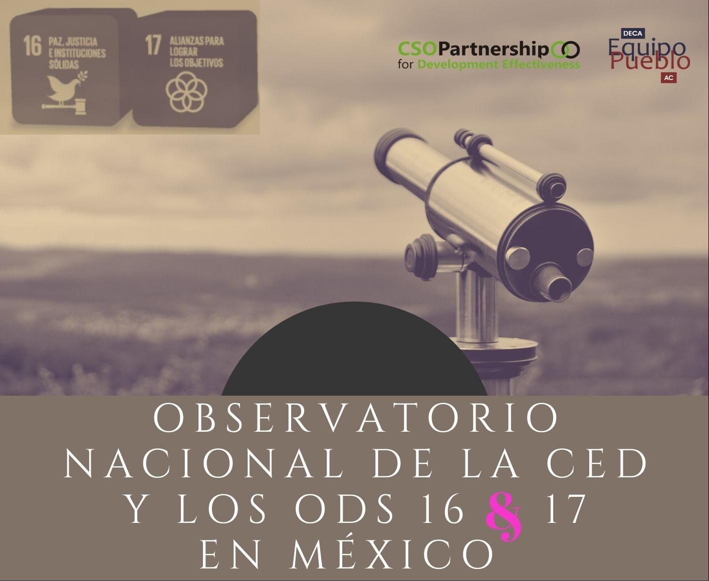 observatorio nal ods 16 y 17