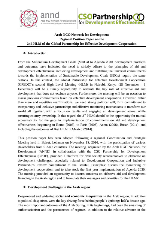 Arab-NGO-Network-for-Development-Regional-Position-Paper-Cover