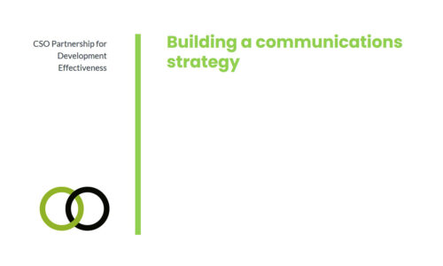 Building a communications strategy ES