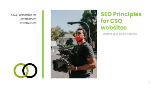 SEO principles for CSO websites ES